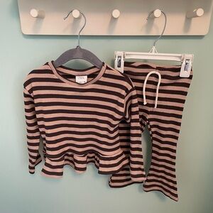 ZARA STRIPED SET